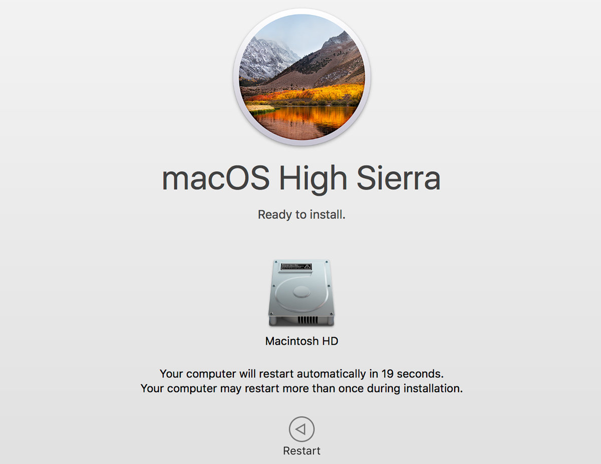 Mac High Sierra Download Installer